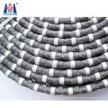 Rubber Connection Diamond Wire Rope Saw for Stone Cutting